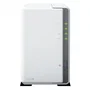 Synology DiskStation DS223j NAS de 2 bahías, Realtek RTD1619B, 1 GB DDR4, Blanco